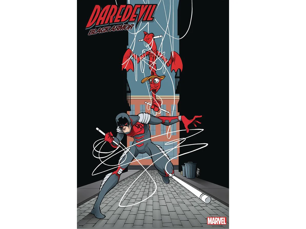 Marvel Comics - Daredevil Black Armor (2023) 001 (Cond VF-)- Gustavo Duarte Howard Duck Variant Edition - 19954