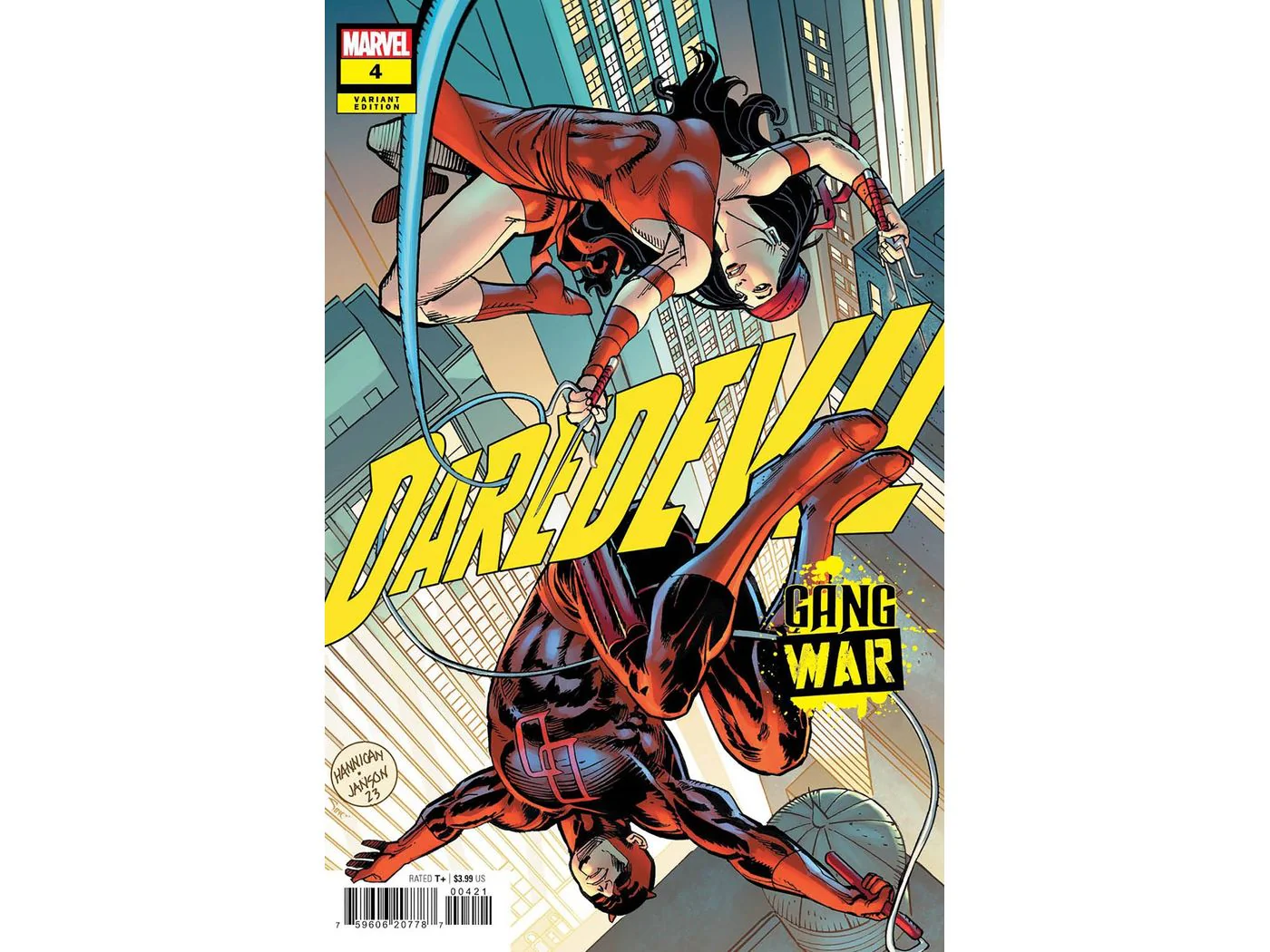 Marvel Comics - Daredevil Gang War (2024) 004 Ed Hannigan Variant Edition (Cond. VF-) 21172