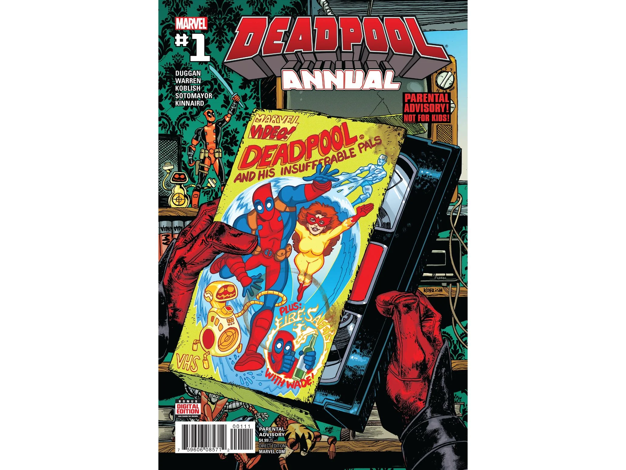 Marvel Comics - Deadpool Annual 001 (Cond. VF-) - 17651