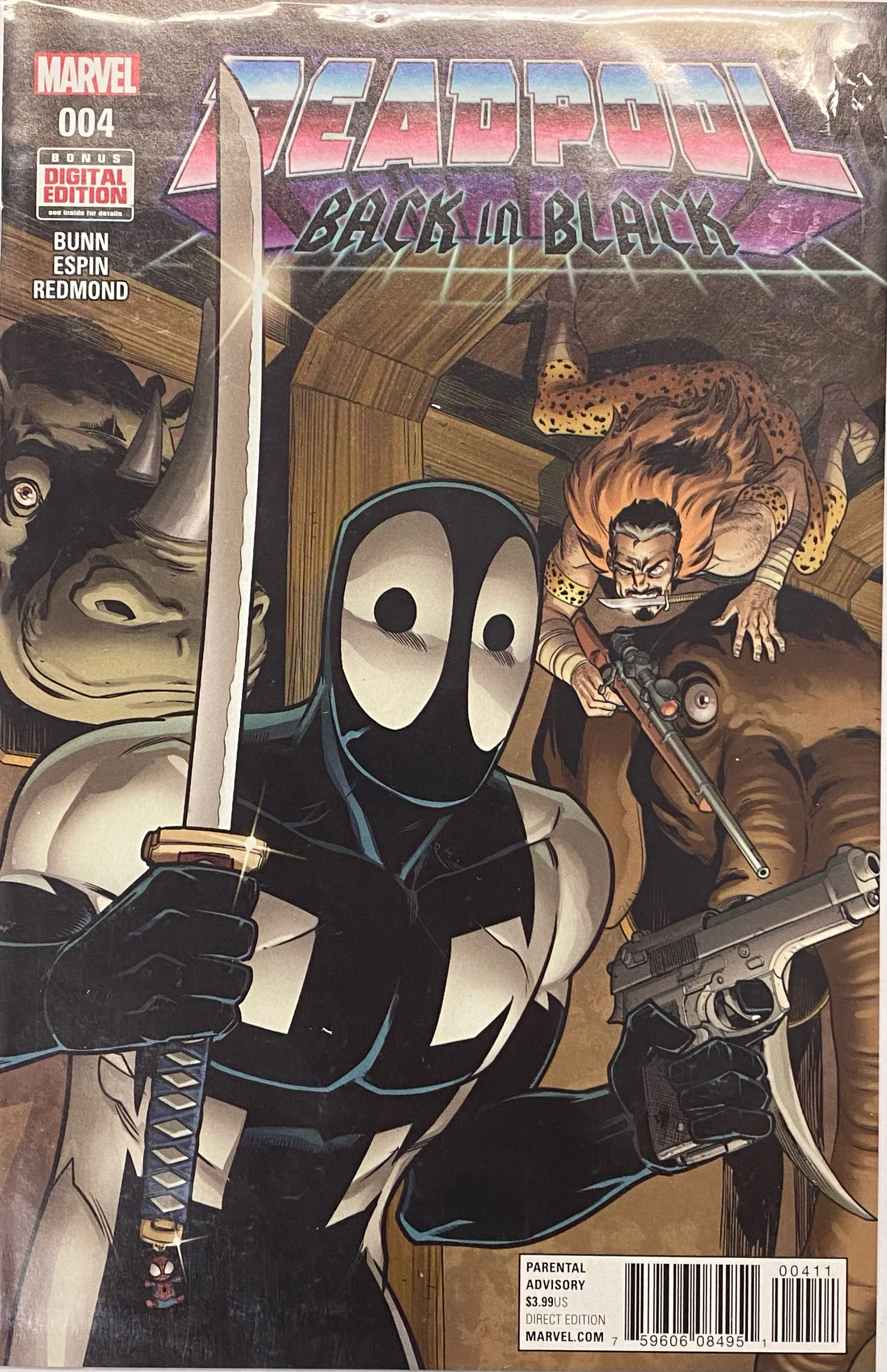 Marvel Comics - Deadpool Back in Black (2016) 004 (Cond. FN+) - 0350