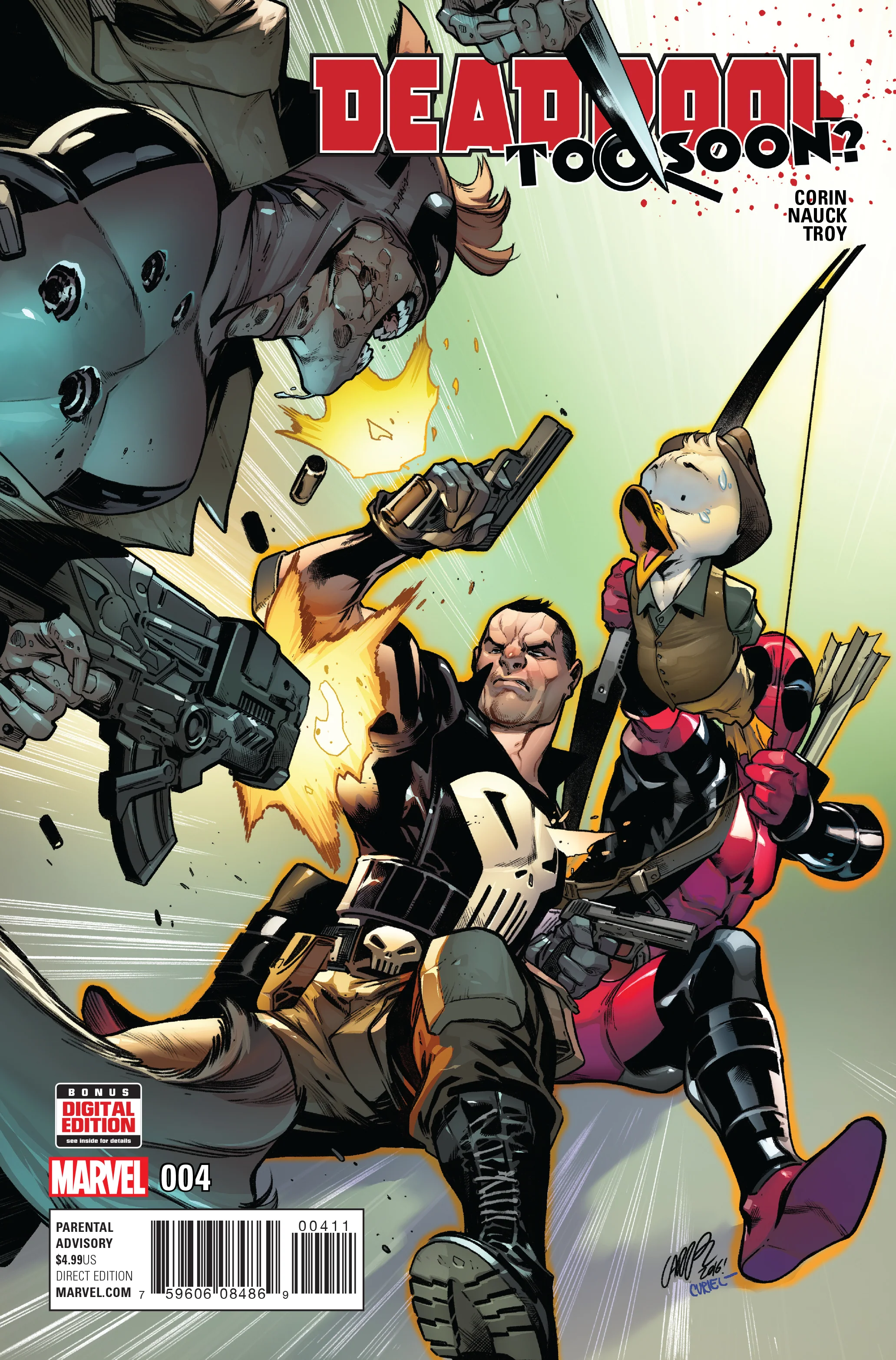 Marvel Comics - Deadpool Too Soon? (2016) 004 (Cond. FN) - 0362