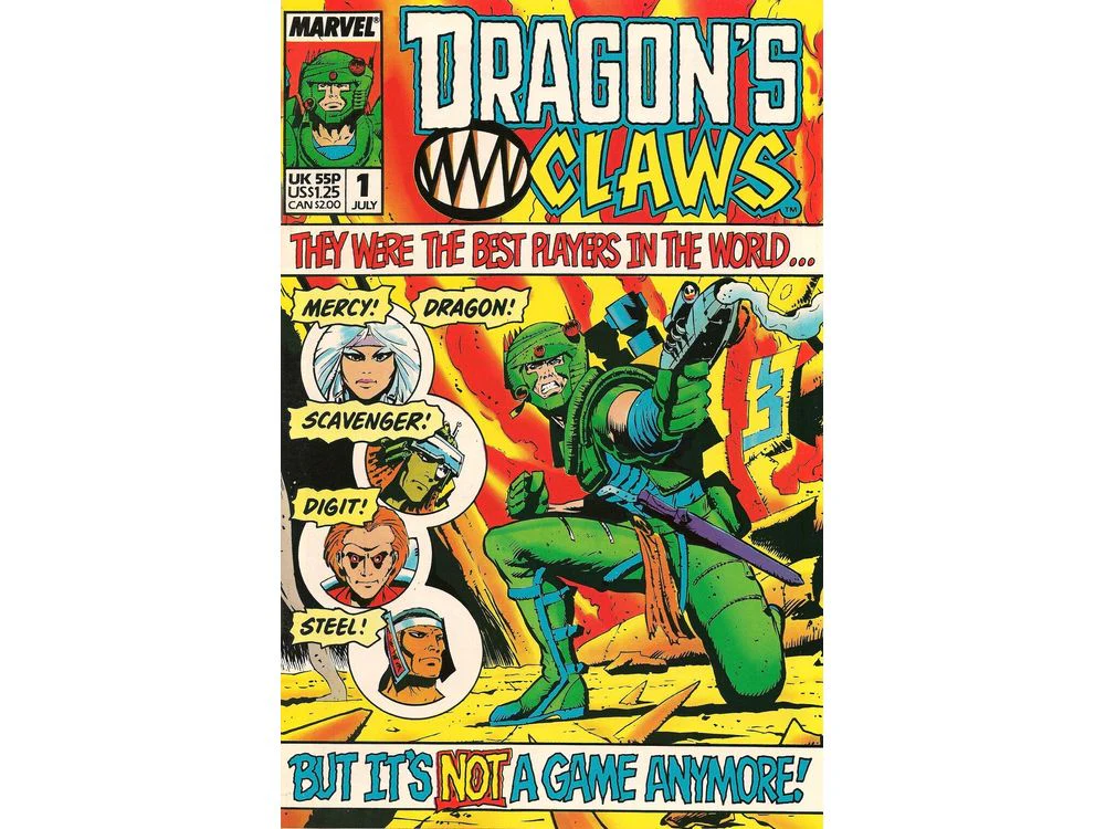 Marvel Comics - Dragon's Claws (1988) 001 (Cond. FN) 20300