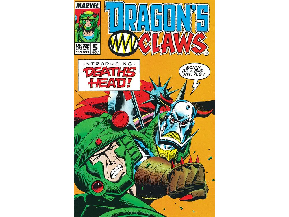 Marvel Comics - Dragon's Claws (1988) 005 (Cond. VG+) 20301