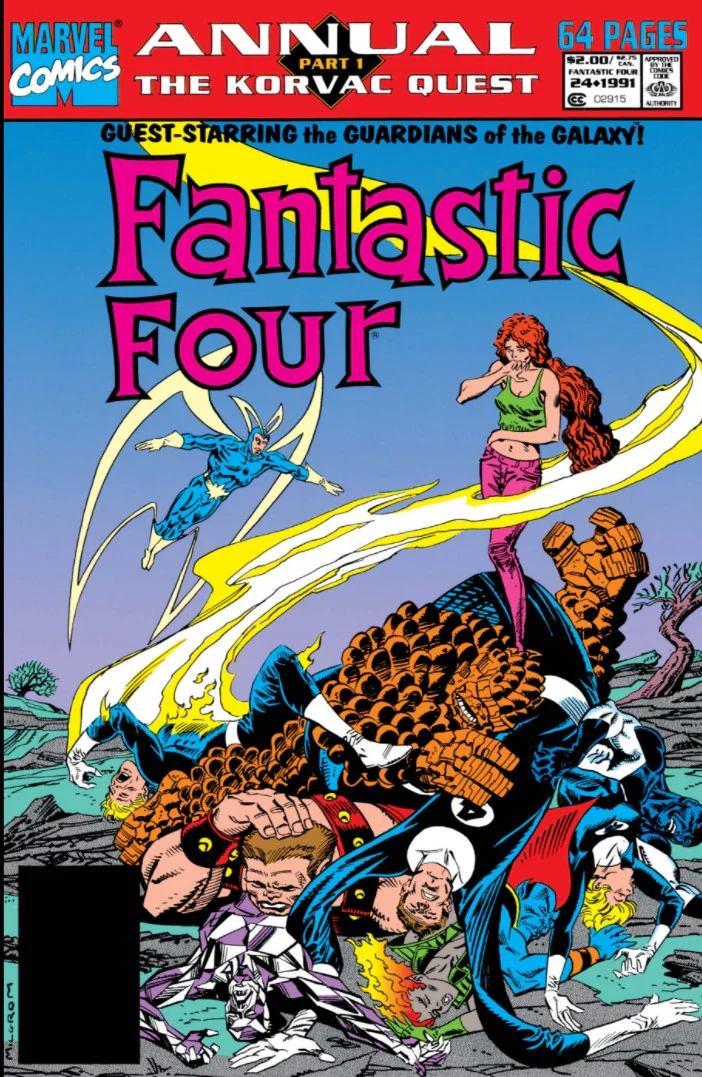 Marvel Comics - Fantastic Four (1961 1st Series) Annual 024 (Cond. FN-) 21684