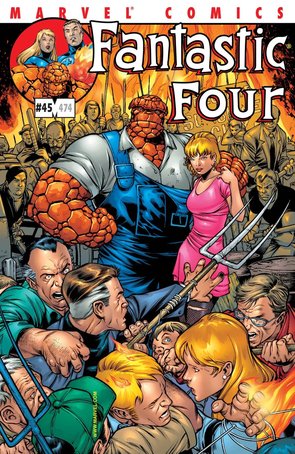 Marvel Comics - Fantastic Four (1998 3rd Series) 045 (Cond. FN+) 21595