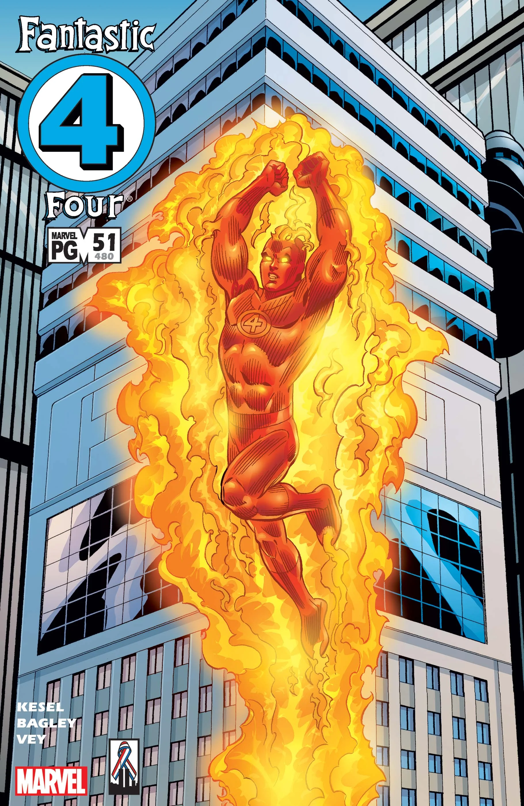 Marvel Comics - Fantastic Four (1998 3rd Series) 051 (Cond. FN-) 21565