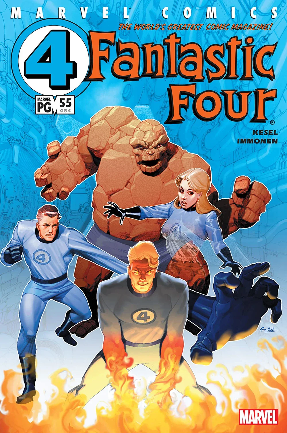 Marvel Comics - Fantastic Four (1998 3rd Series) 055 (Cond. FN+) 21571