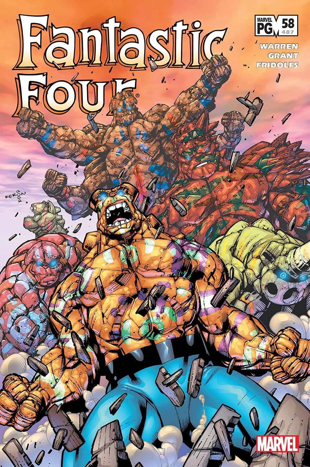 Marvel Comics - Fantastic Four (1998 3rd Series) 058 (Cond. FN-) 21574