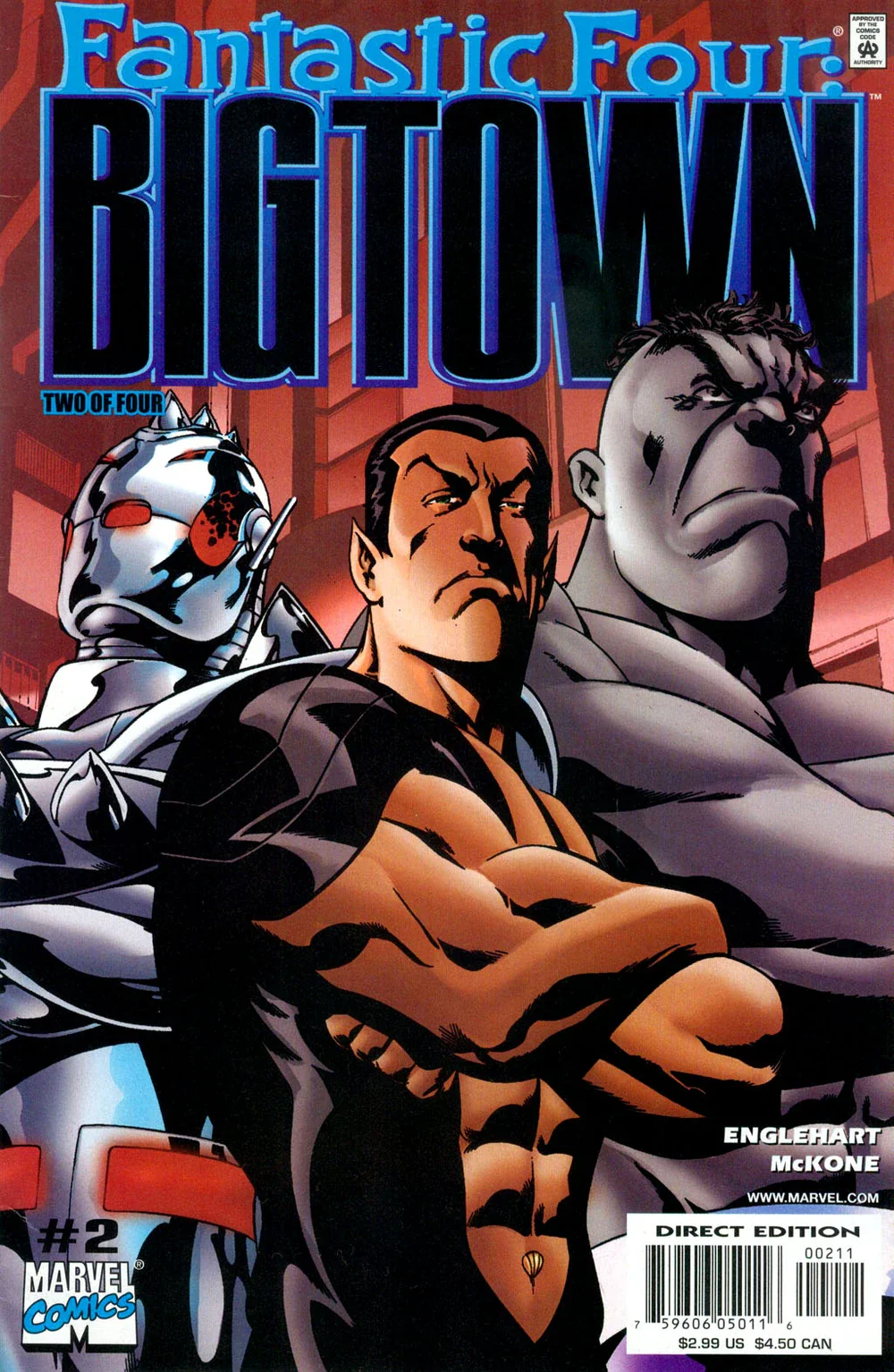 Marvel Comics - Fantastic Four Big Town (2001) 002 (Cond. FN) 21692