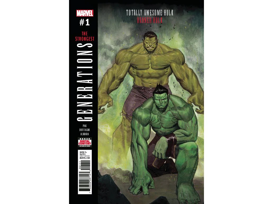 Marvel Comics - Generations Hulk & Hulk 001 (Cond. VF-) 19002