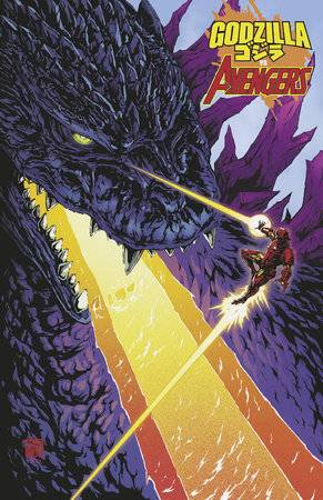 Marvel Comics - Godzilla vs Avengers (2025) 001 - Cover B Takeshi Okazaki Foil Variant Edition (Cond. VF-) - 22658