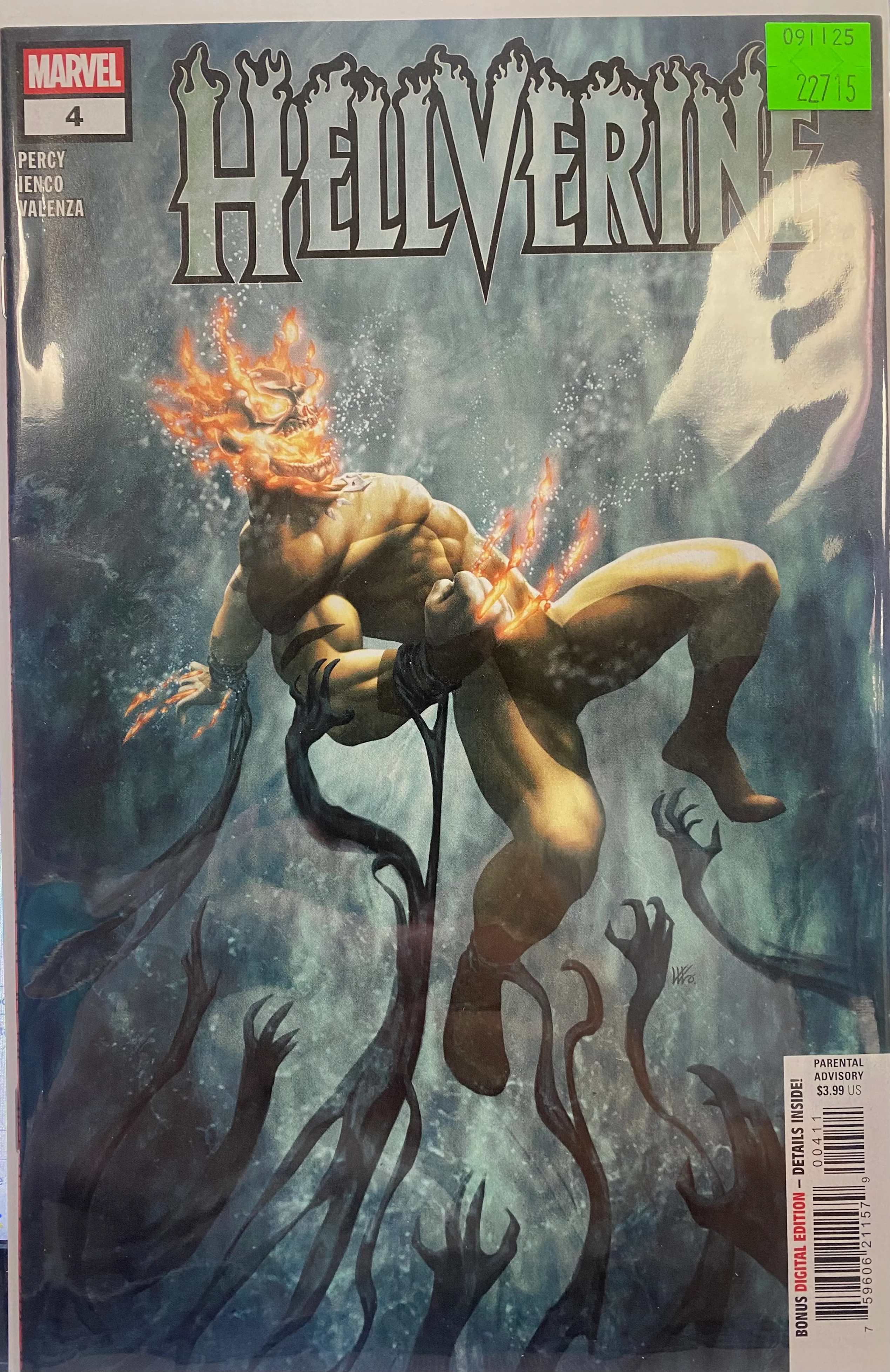 Marvel Comics - Hellverine (2024 2nd Series) 004 (Cond. VF-) - 22715