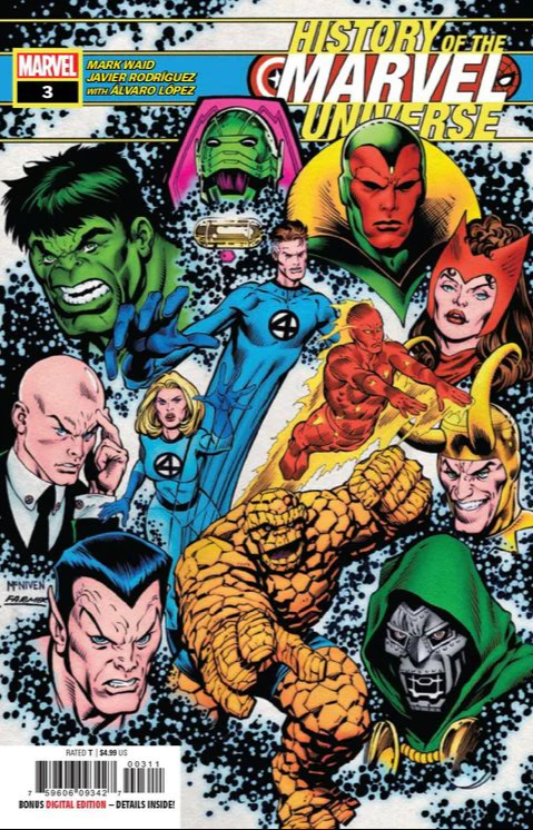 Marvel Comics - History of Marvel Universe (2019) 003 of 6 (Cond. VG+) - 4101