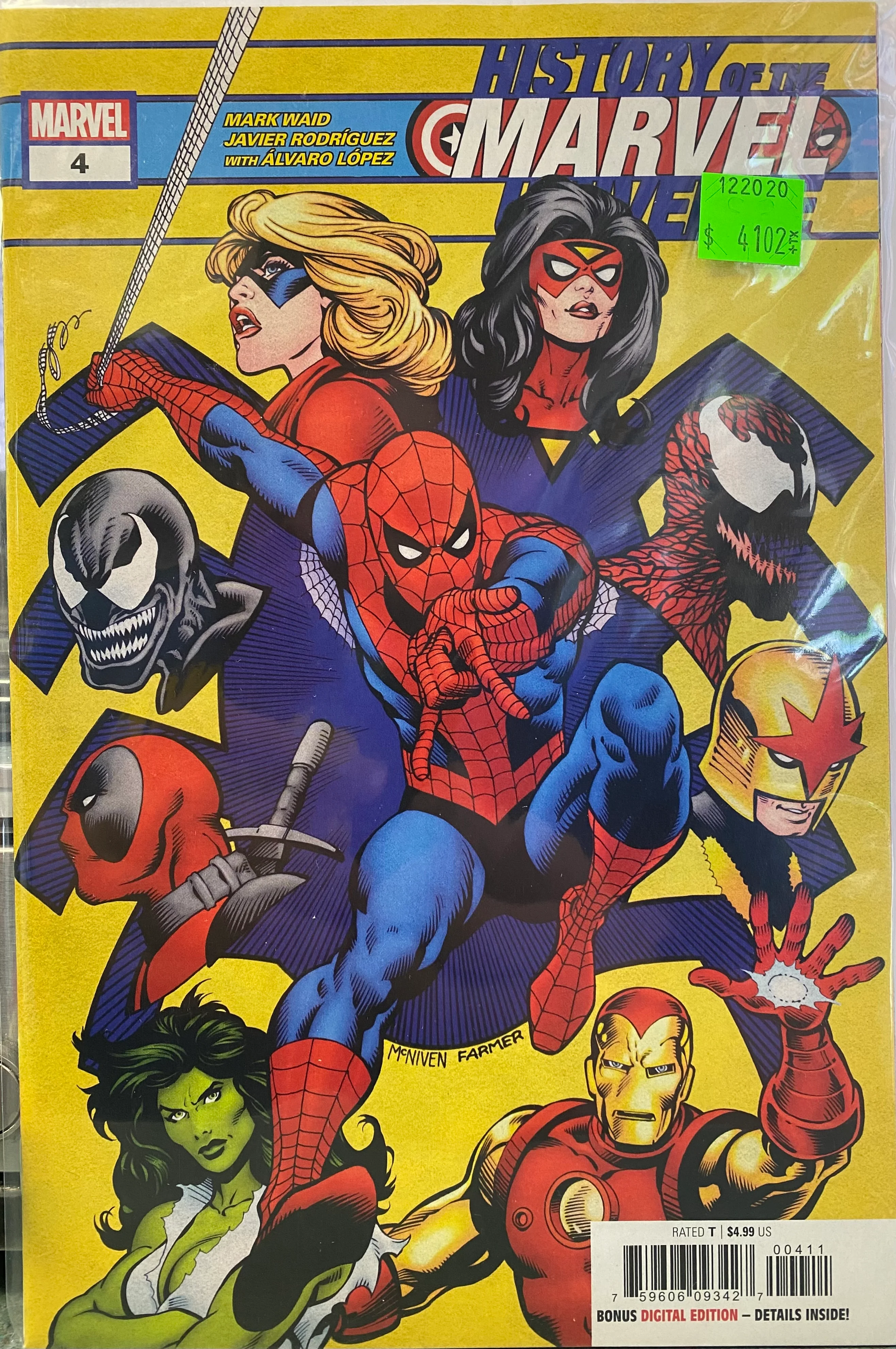 Marvel Comics - History of Marvel Universe (2019) 004 of 6 (Cond. FN) - 4102