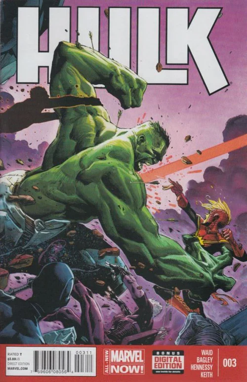 Marvel Comics - Hulk (2014 2nd Series) 003 (FN-) - 1281