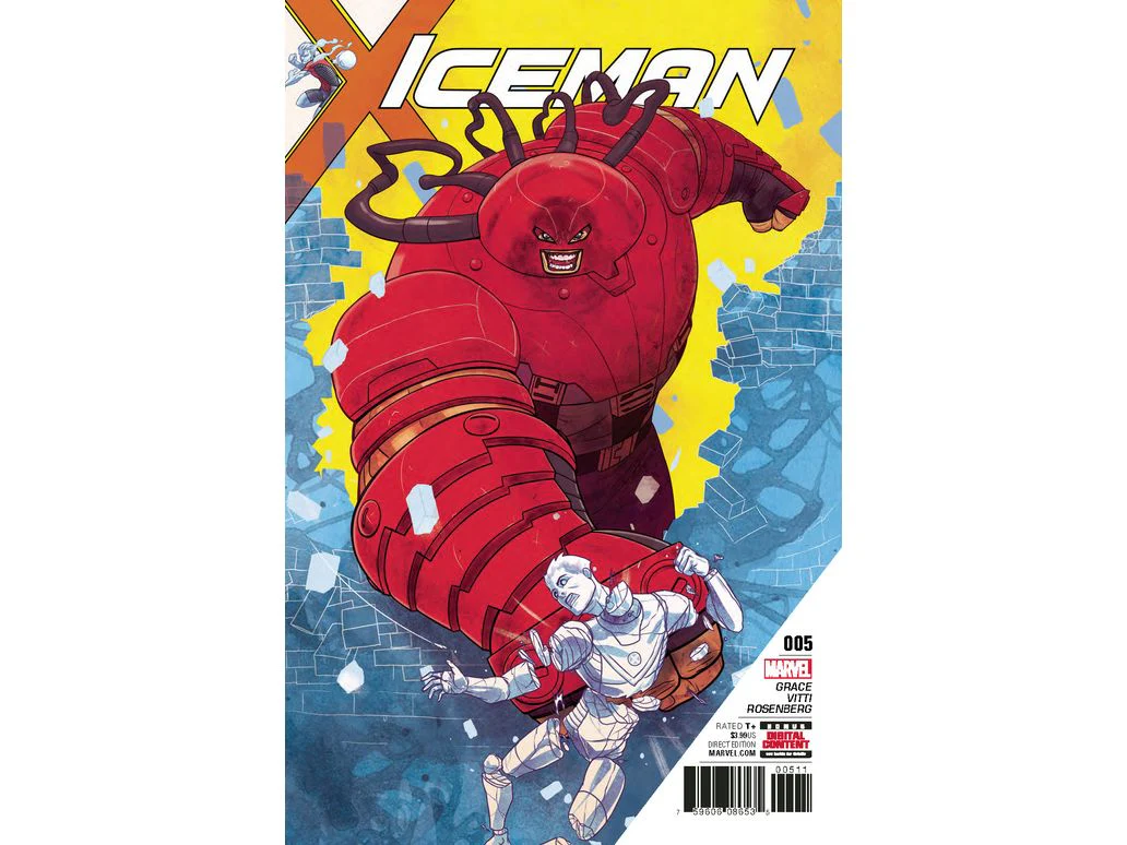 Marvel Comics - Iceman (2017) 005 (Cond. VF-) 20178