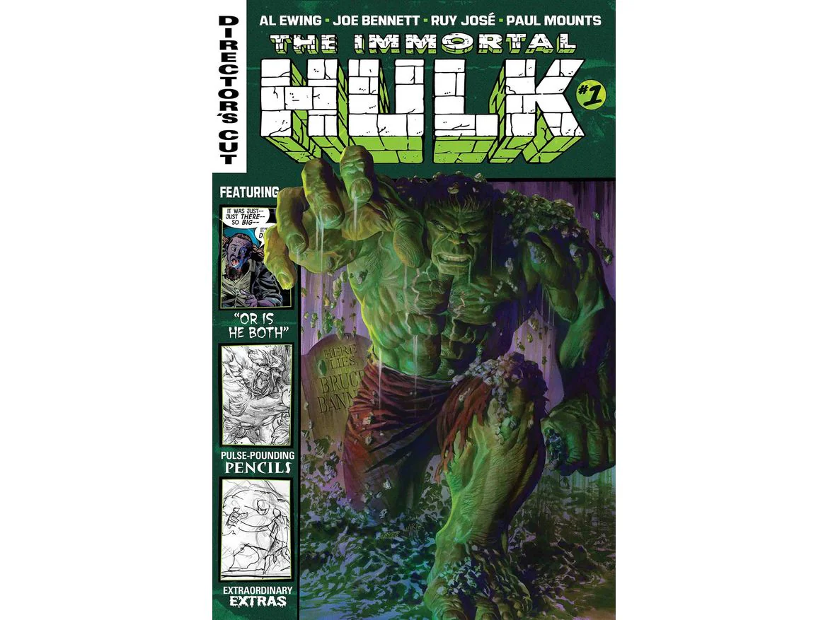 Marvel Comics - Immortal Hulk Directors Cut 001 (Cond. VF-) 4476