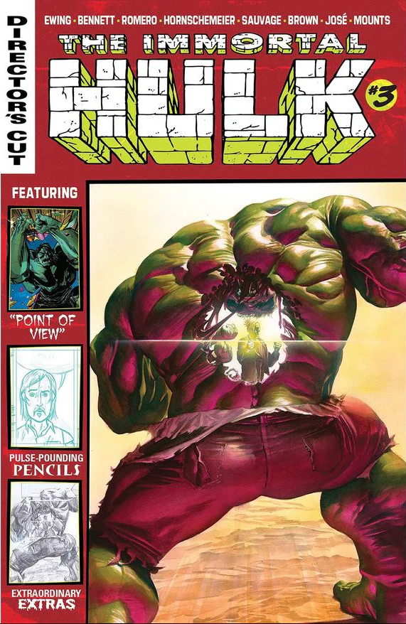 Marvel Comics - Immortal Hulk (2018) 003 - Director's Cut Variant Edition (Cond. FN+) - 4478
