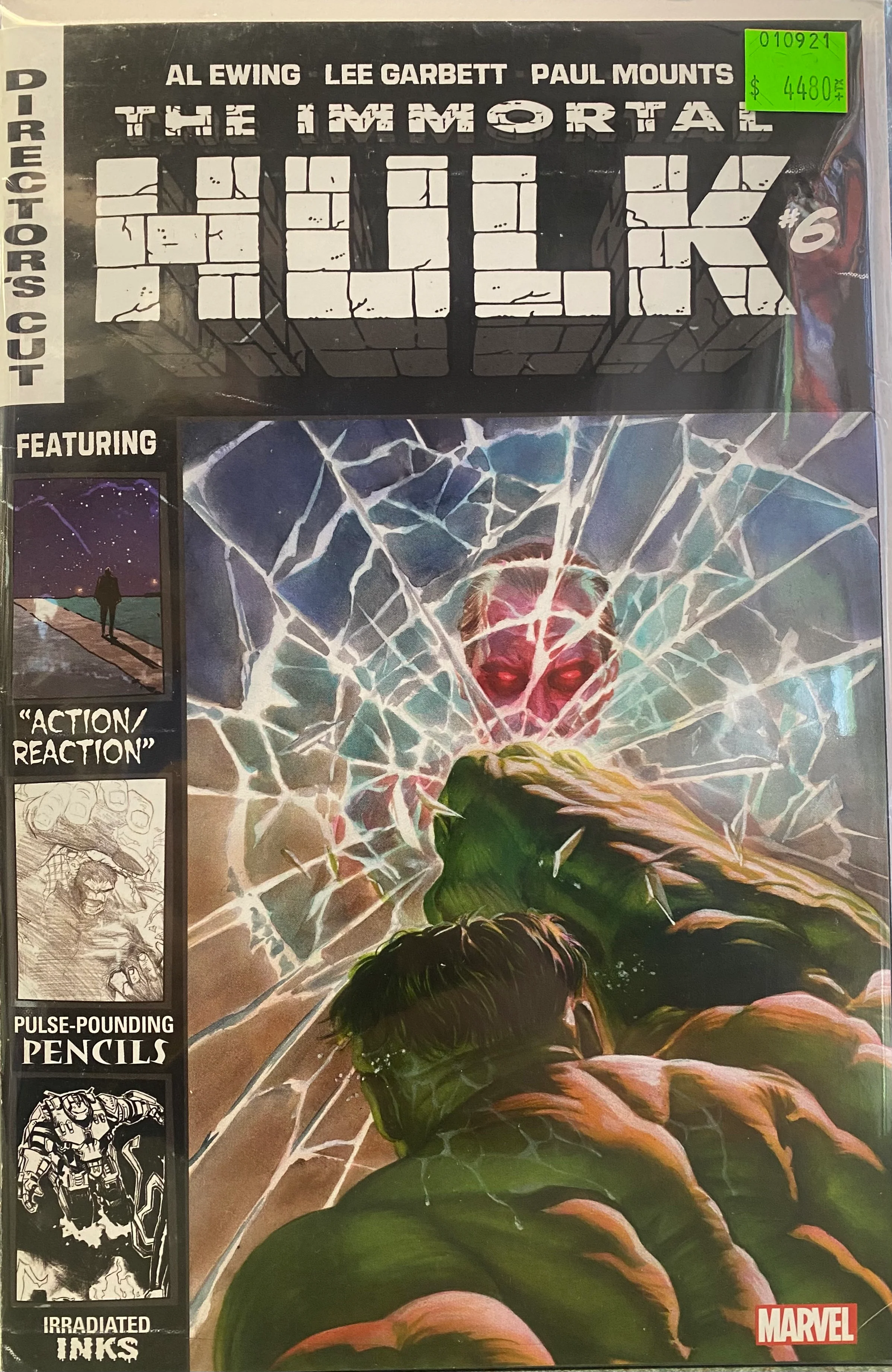 Marvel Comics - Immortal Hulk (2018) 006 - Director's Cut Variant Edition (Cond. FN+) - 4480