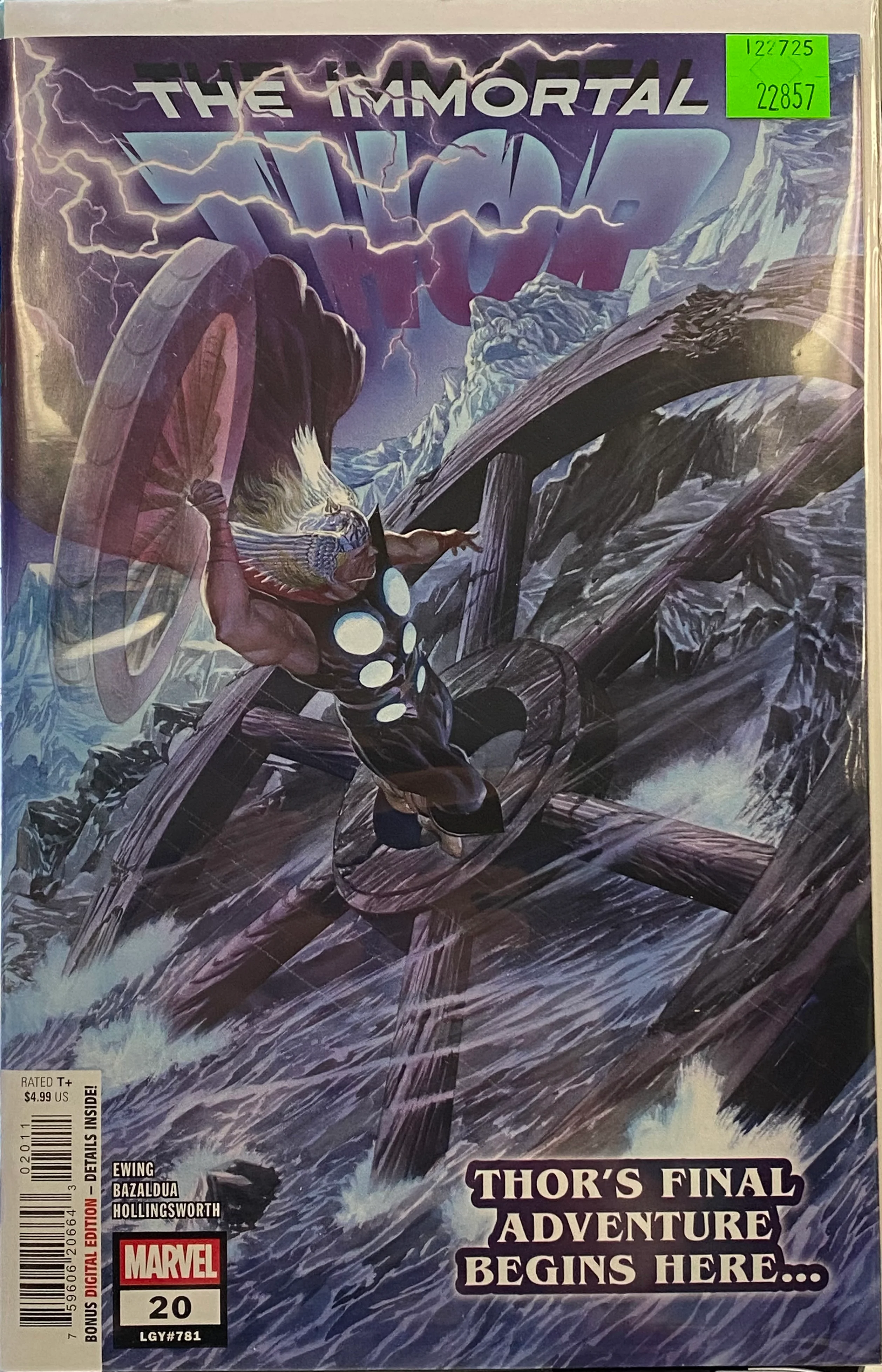 Marvel Comics - Immortal Thor (2024) 020 (Cond. VF-) - 22857