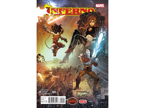 Marvel Comics - Inferno (2015) 005 (Cond. VF-) 20184
