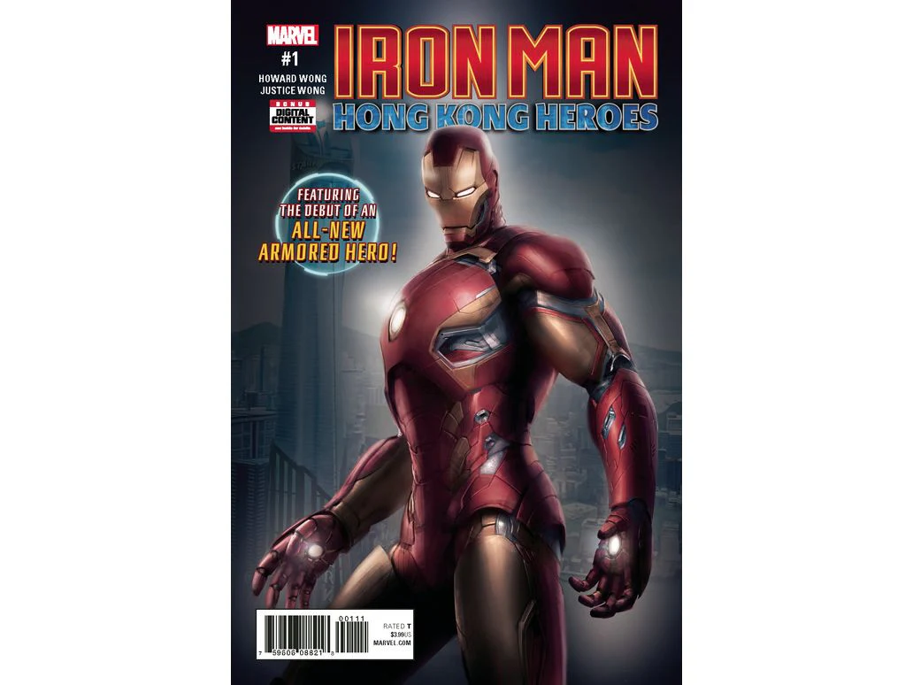 Marvel Comics - Iron Man Hong Kong Heroes (2018) 001 (Cond. FN+) - 0980