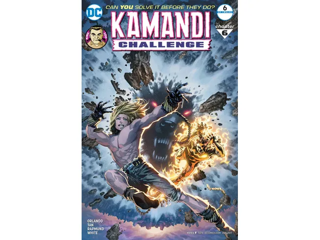 DC Comics - Kamandi Challenge (2017) 006 - CVR B Tan Variant Edition (Cond. VF-) - 18652