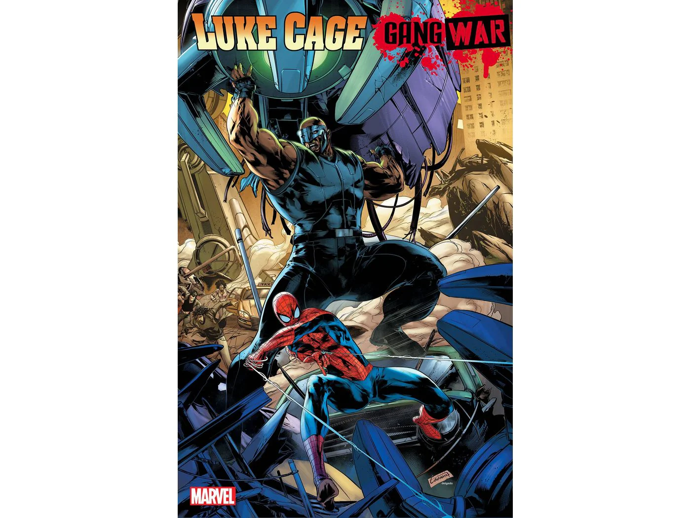 Marvel Comics - Luke Cage Gang War 004 (Cond. VF-) 21233