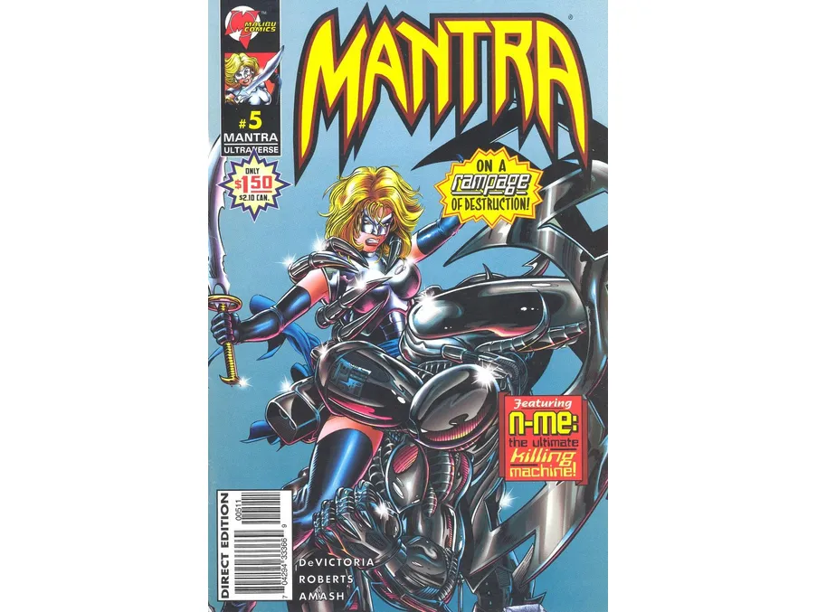 Marvel Comics - Mantra (1995 2nd Series) 005 (Cond. VF-) - 19274