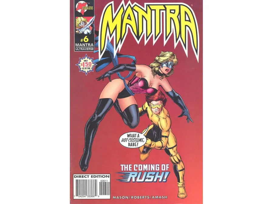 Marvel Comics - Mantra (1995 2nd Series) 006 (Cond. VF-) - 19275