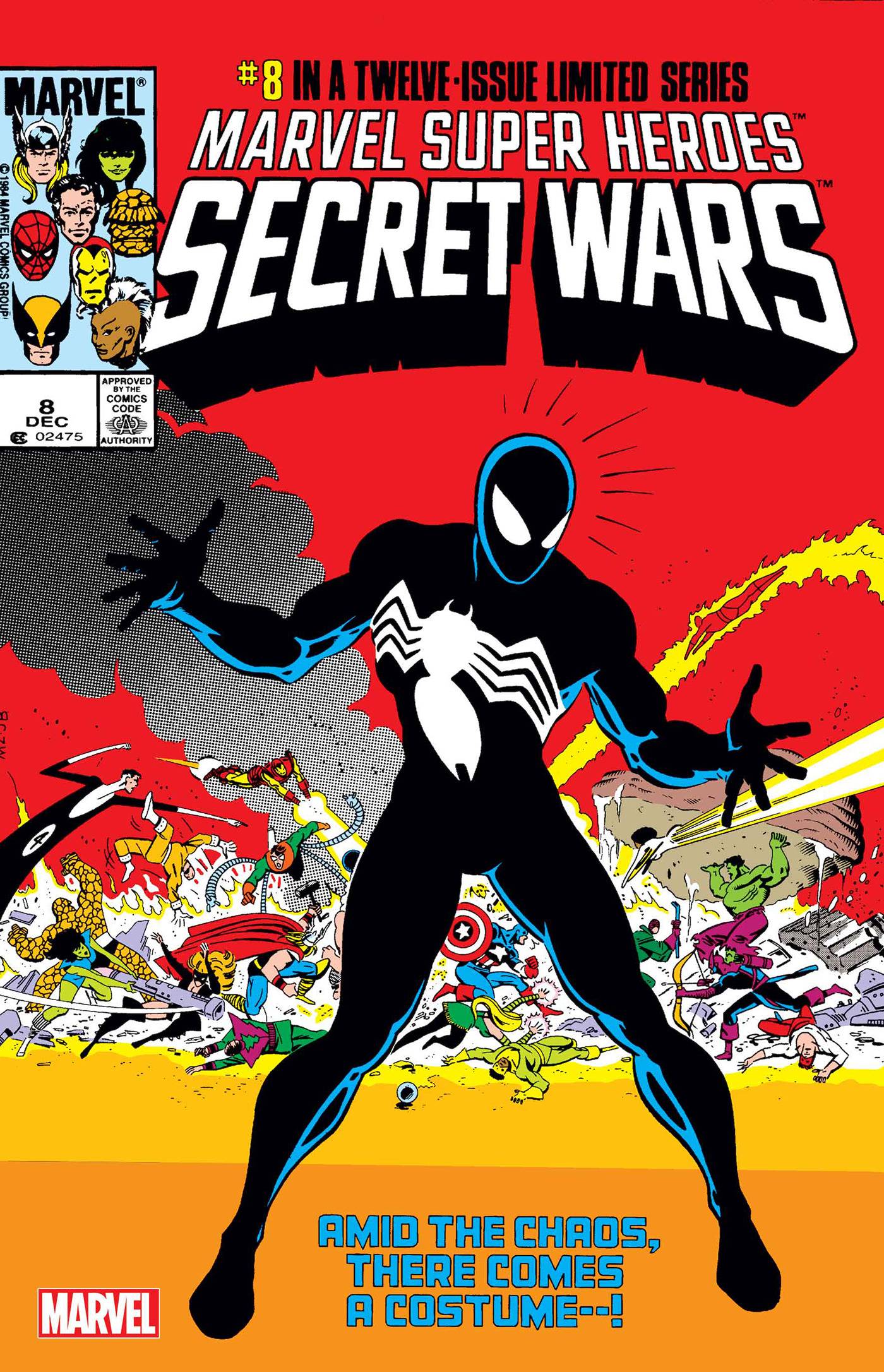 Marvel Comics - Marvel Super Heroes Secret Wars 008 Facsimile (Cond. VF-) - 22427