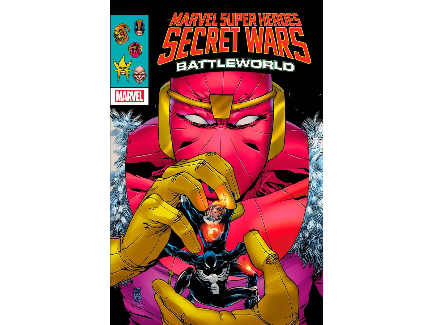 Marvel Comics - Marvel Super Heroes Secret Wars Battleworld 003 (Cond. VF-) 20939