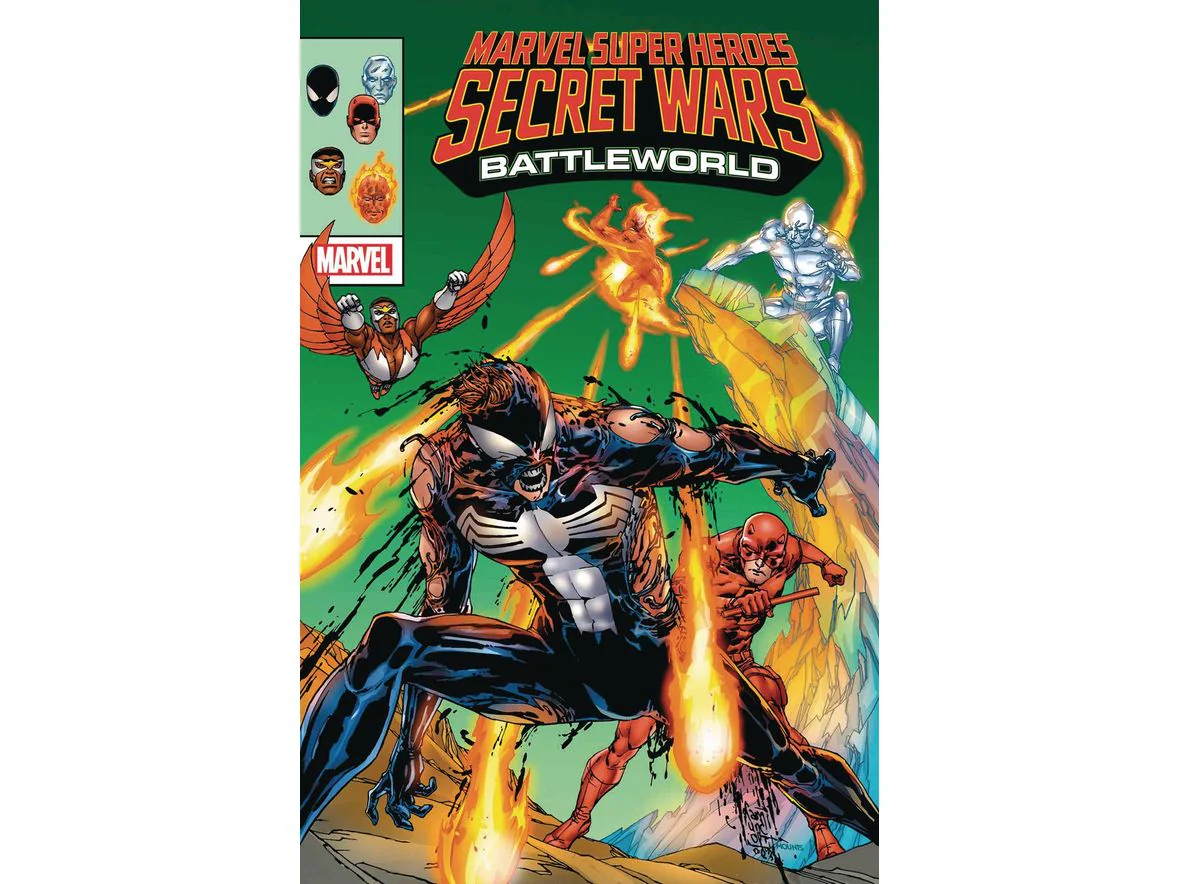 Marvel Comics - Marvel Super Heroes Secret Wars Battleworld 004 (Cond. VF-) 21441