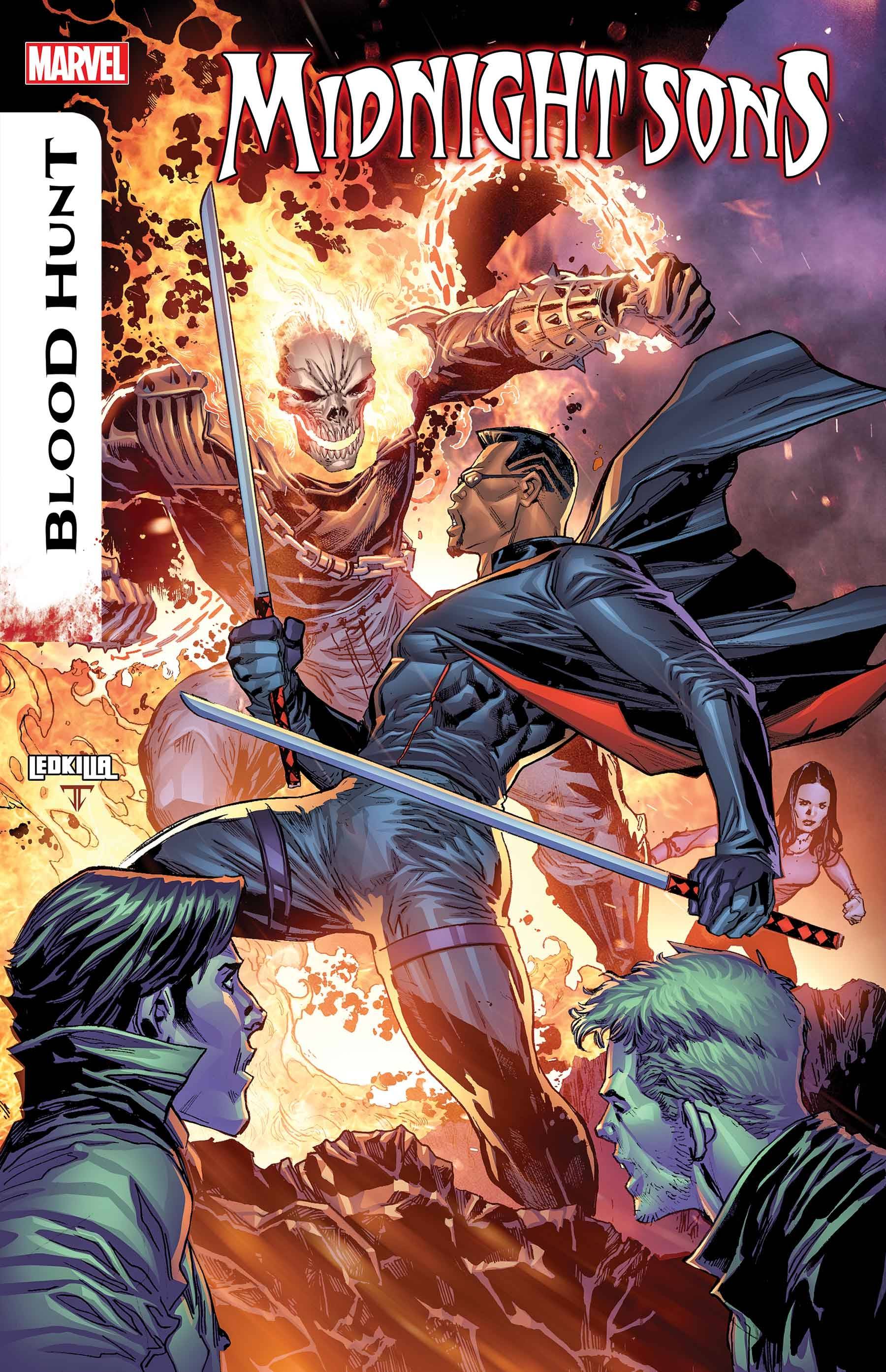 Marvel Comics - Midnight Sons Blood Hunt 001 (Cond VF-) 22372