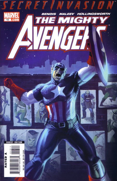 Marvel Comics - Mighty Avengers 013 (Cond. FN-) 21956