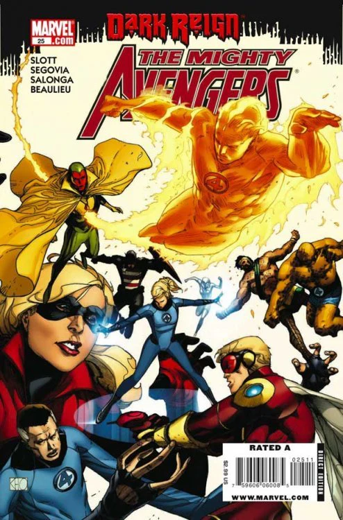 Marvel Comics - Mighty Avengers 025 (Cond. FN) 21949
