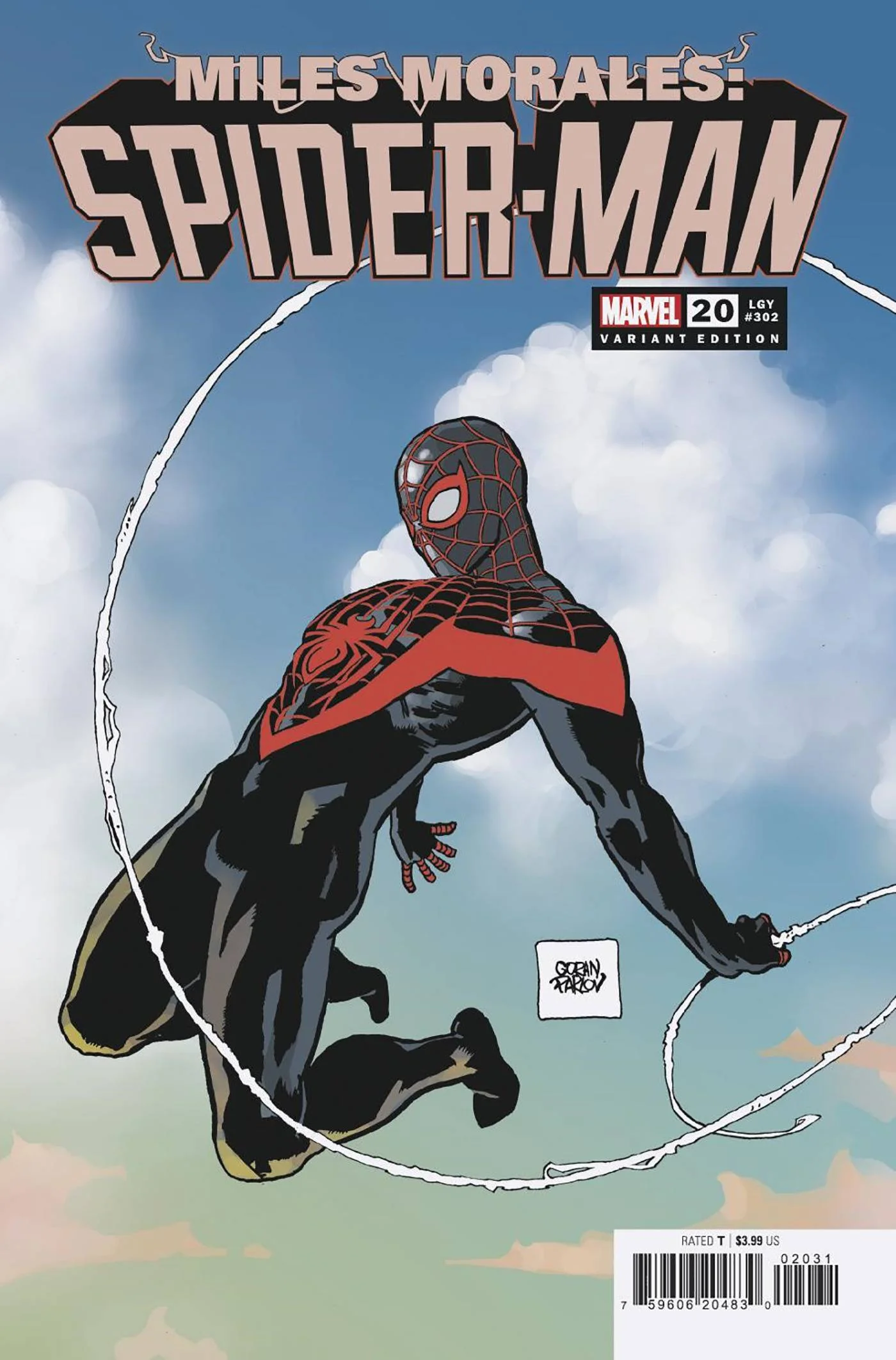 Marvel Comics - Miles Morales Spider-Man 020 (Cond. VF-) Parlov Variant - 21532