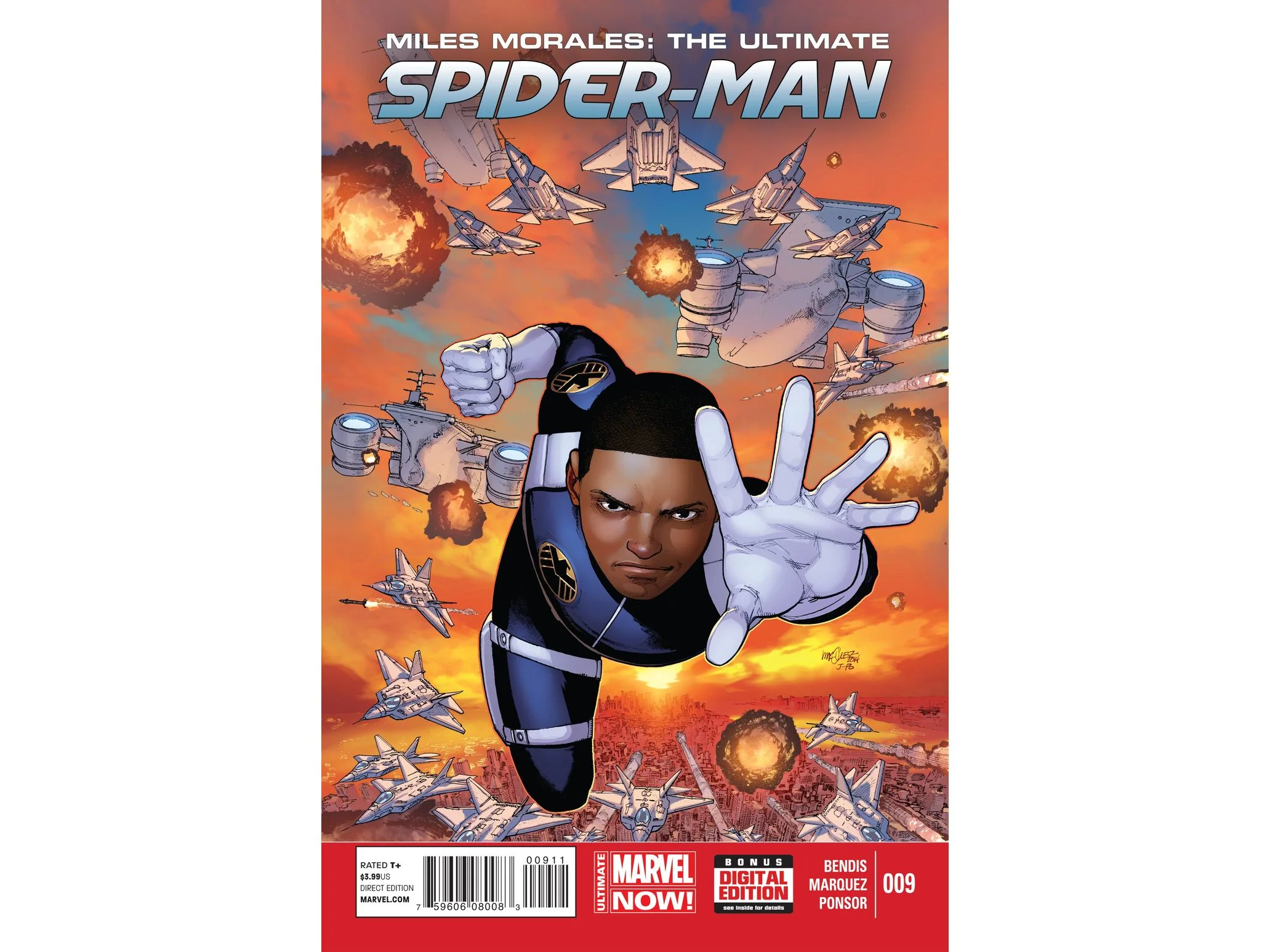 Marvel Comics - Miles Morales Ultimate Spider-Man 009 (Cond. VF-) - 19898