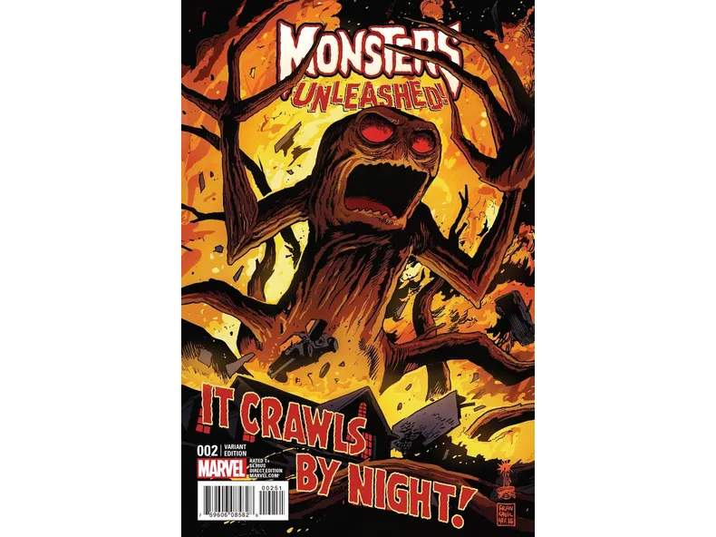 Marvel Comics - Monsters Unleashed (2017 1st Series) 002 - CVR D Francavilla Variant Edition (Cond. VF-) - 18673