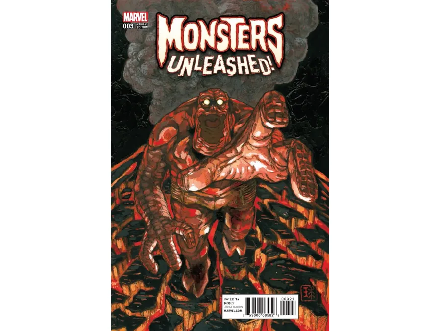 Marvel Comics - Monsters Unleashed (2017 1st Series) 003 - CVR B Q-Hayashida Variant Edition (Cond. VF-) - 18676