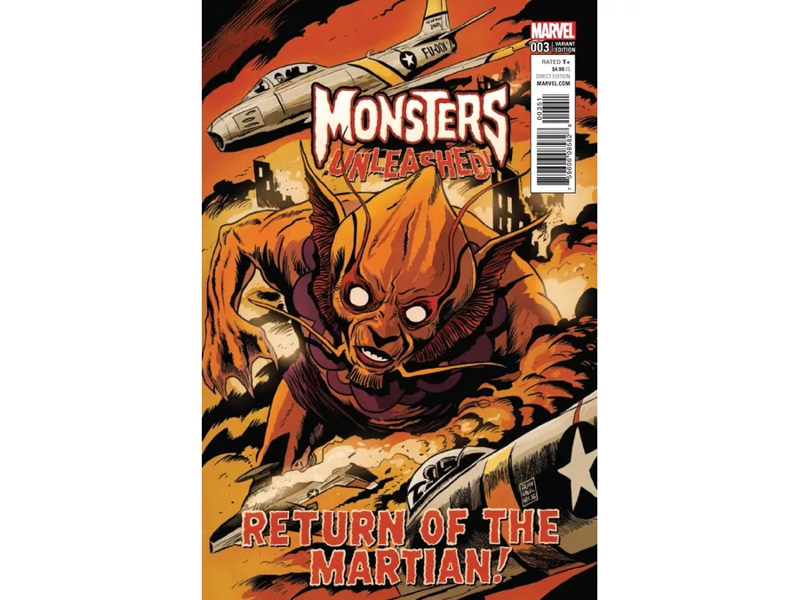 Marvel Comics - Monsters Unleashed (2017 1st Series) 003 - CVR D Francavilla Variant Edition (Cond. VF-) - 18677