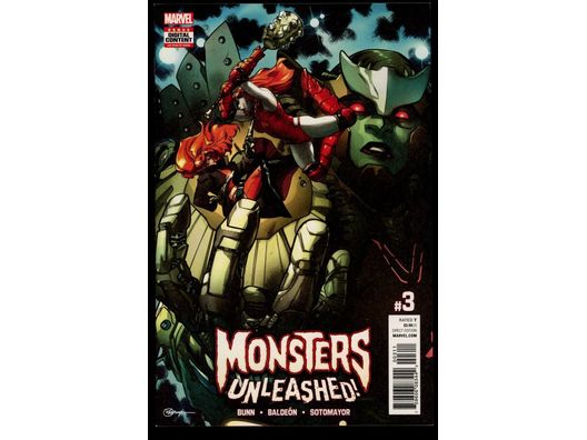 Marvel Comics - Monsters Unleashed (2017 2nd Series) 003 (Cond. VF-) - 18674