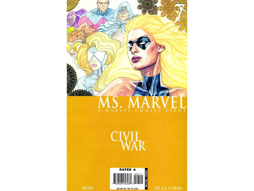 Marvel Comics - Ms. Marvel (2006 2nd Series) 007 (Cond. FN-) - 18941