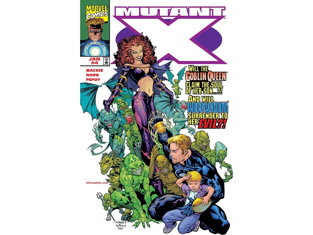 Marvel Comics - Mutant X (1998 1st Series) 004 (Cond. FN-) - 18920