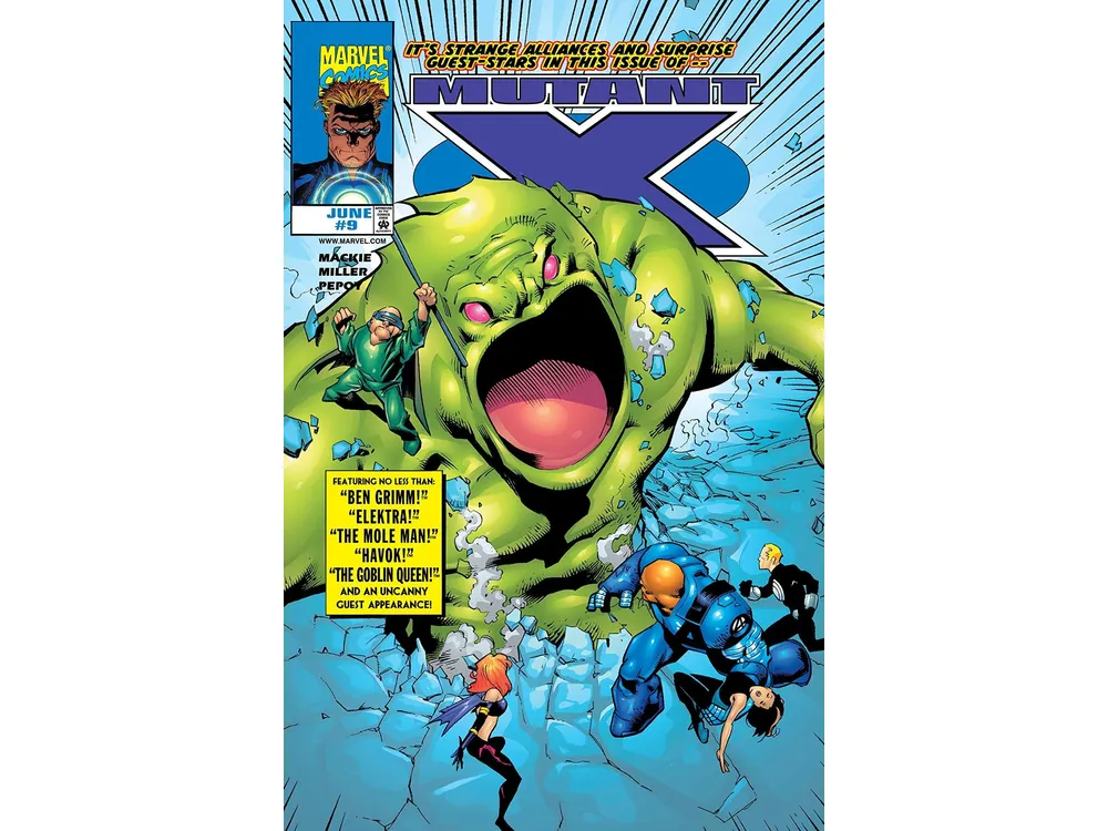 Marvel Comics - Mutant X (1998 1st Series) 009 (Cond. FN+) - 18924