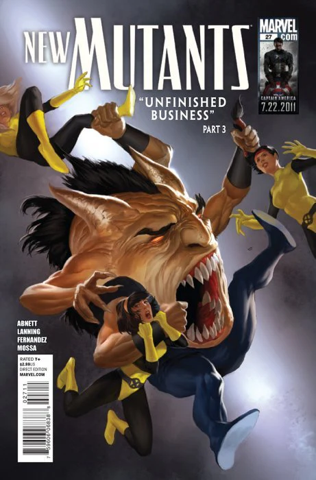 Marvel Comics - New Mutants 027 (3rd Series 2009) 027 (Cond. FN) 21834