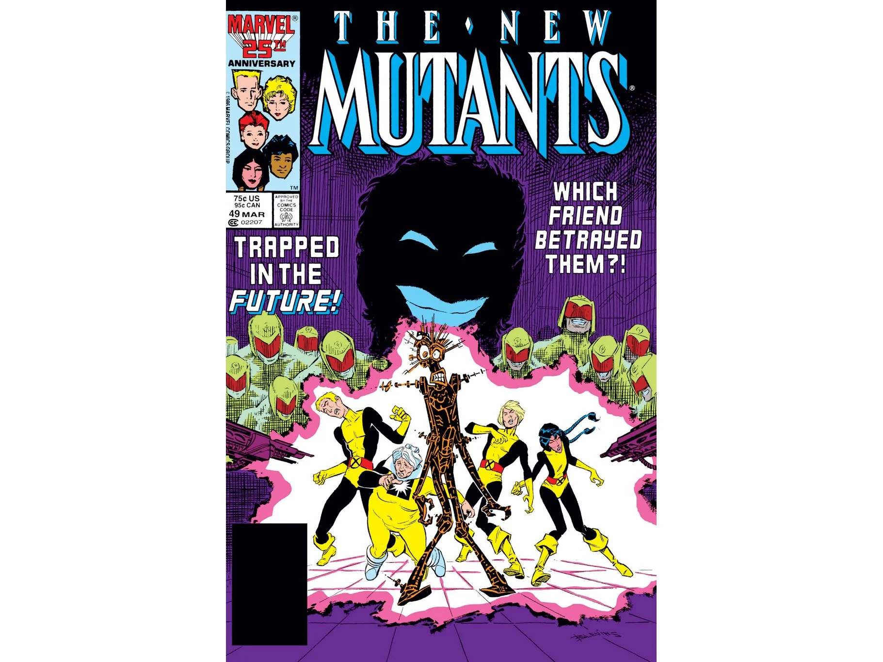 Marvel Comics - New Mutants (1983 1st Series) 049 (Cond. VG/FN) - 0953