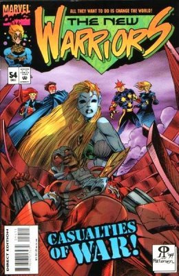 Marvel Comics - New Warriors (1st Series 1990) 054 (Cond. FN) 21831