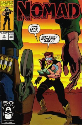 Marvel Comics - Nomad (1990 1st Series) 003 (Cond. FN-) 21726