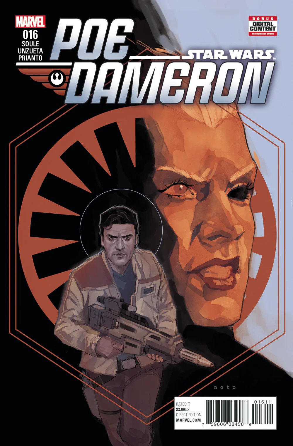 Marvel Comics - Poe Dameron (2016) 016 (Cond. FN) - 0865
